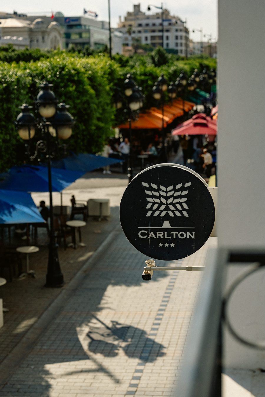 Carlton Hotel Sign